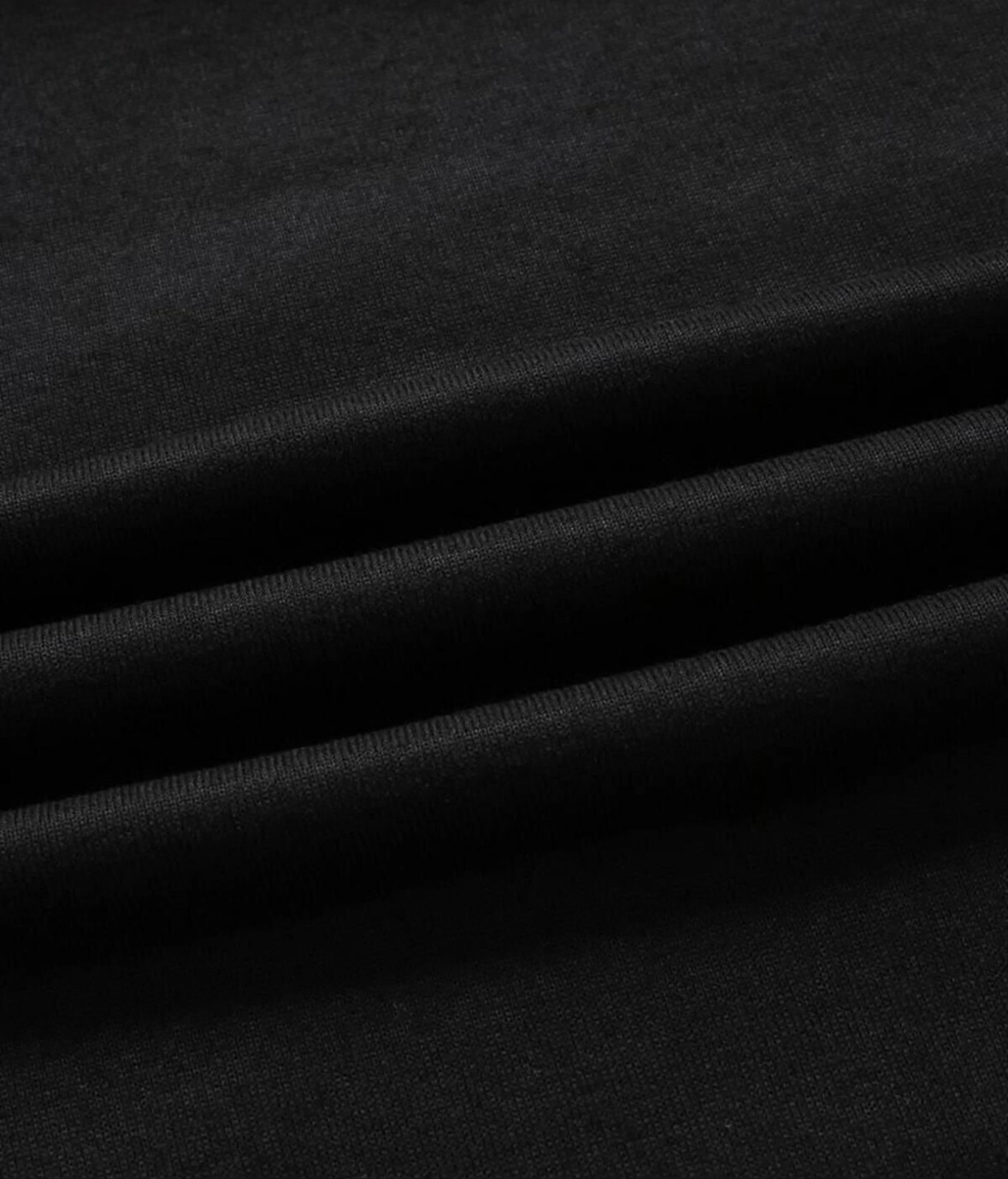 Siyah Oversize Baskılı Unisex Fermuarlı Hırka